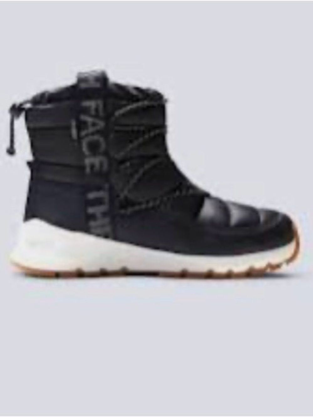The North Face Thermoball Black Lace Up Boots Women's 11 Waterproof Winter